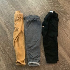 Zara/ H&M boys pants bundle 2-3T
